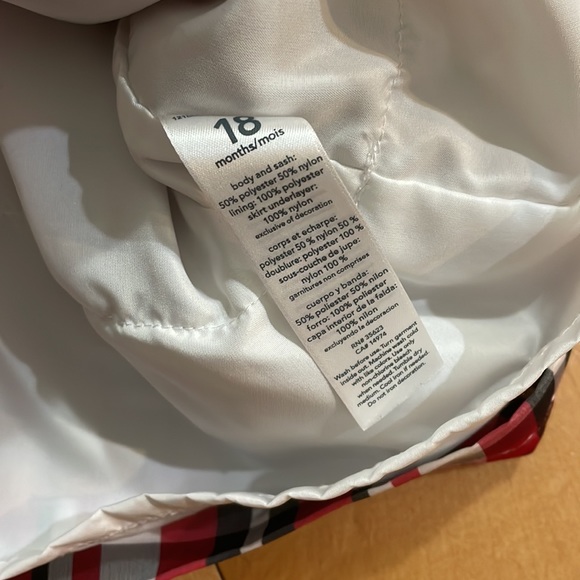 18 month Carter’s Holiday Dress - Picture 4 of 5